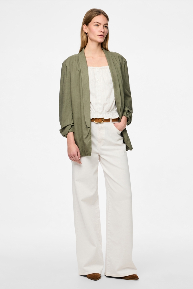 PCPIA BOSELLA BLAZER WVN NOOS 17154738 DEEP LICHEN GREEN